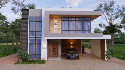 30x49 House Plans 3d 9x15 Meter 5 Bed 4 Bath PDF Full Detailing Plan